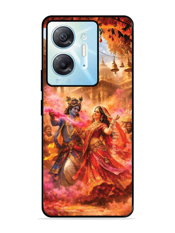 Infinix Hot 30 5G Radha Krishna Playing Holi