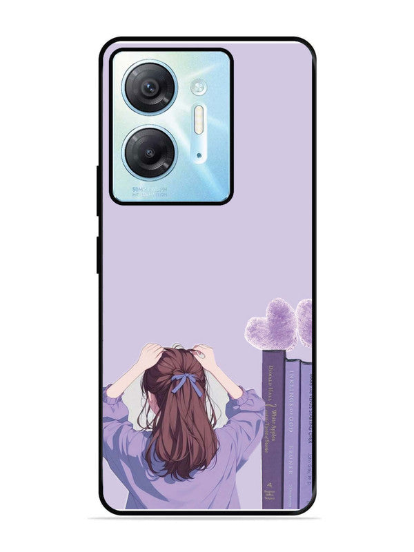 Infinix Hot 30 5G Cute girl hairs