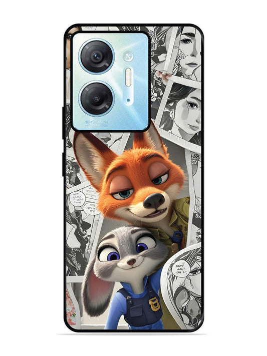 Infinix Hot 30 5G Cute Nick wilde and judy hopps