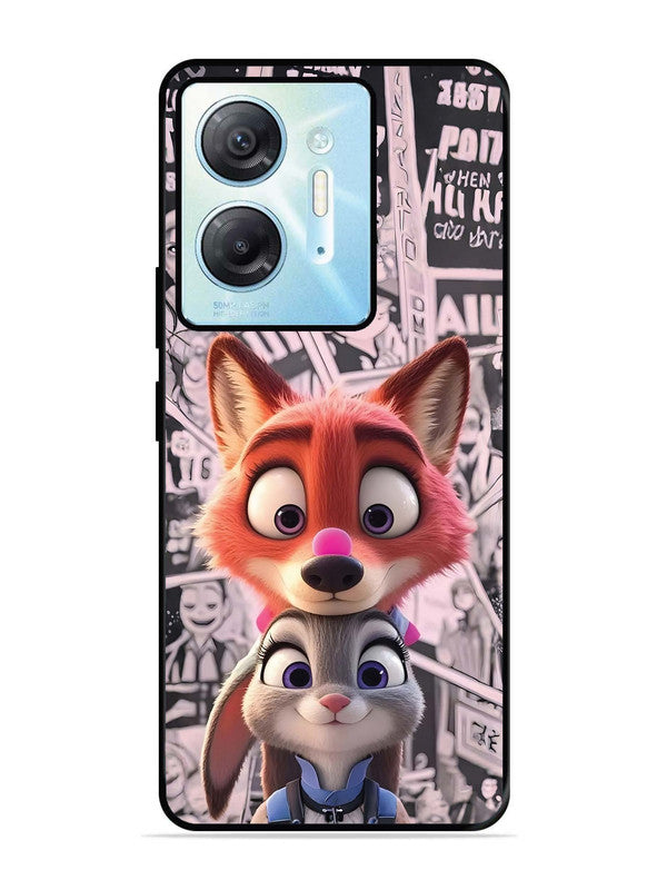 Infinix Hot 30 5G Cute Nick wilde and judy hopps 2