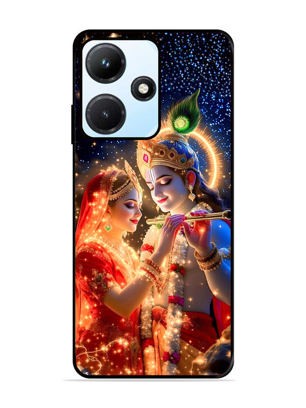Infinix Hot 30i | 2D Metal | Radha Krishna posing with flute | IN-H30I-462