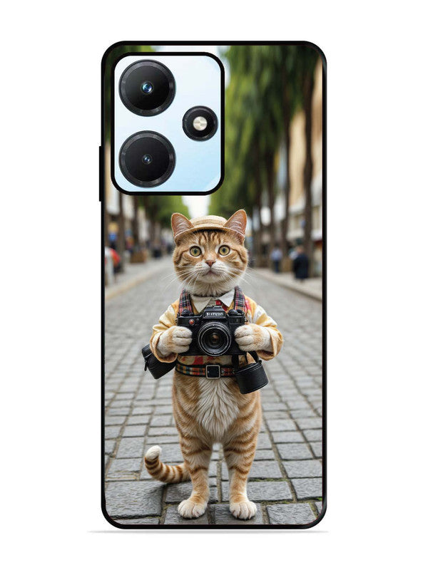 Infinix Hot 30i Cat as Cameraman