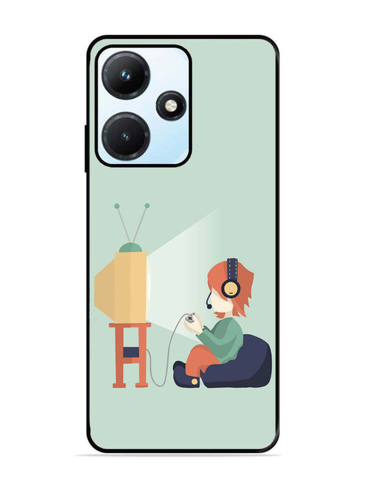 Infinix Hot 30i Kid Playing Game