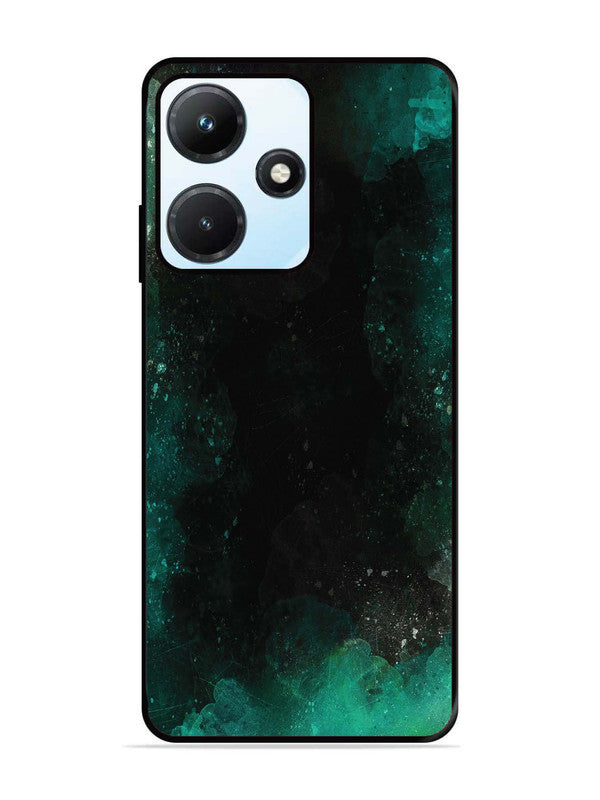Infinix Hot 30i Dark Black And Green Forest