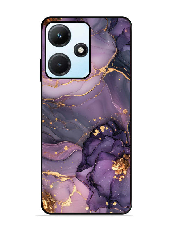 Infinix Hot 30i Royal Orchid Theme Marble