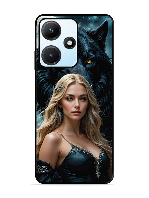 Infinix Hot 30i Wolf & Girl