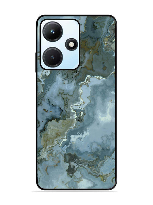 Infinix Hot 30i Celestial Blue Marble 2nd Pattern