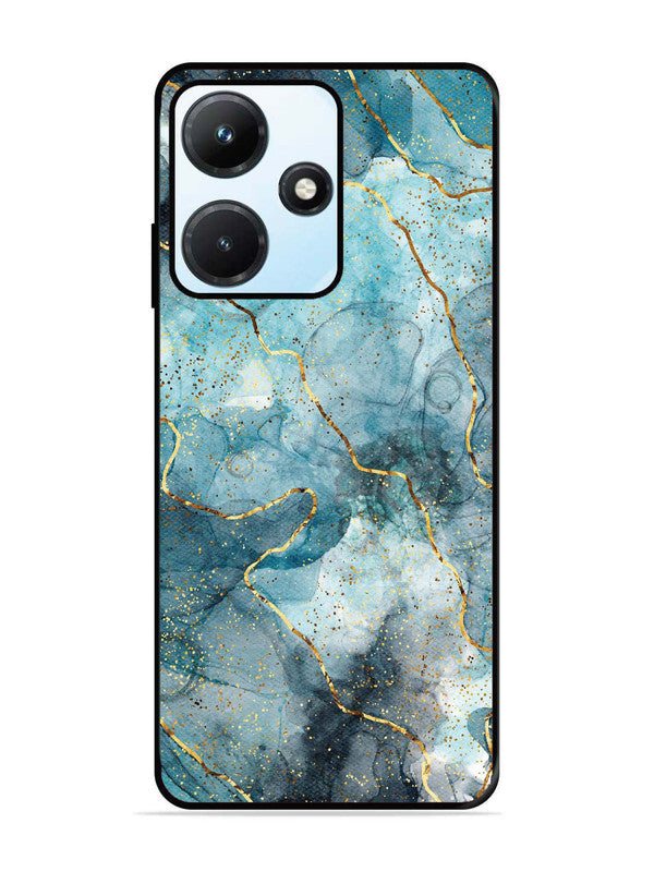 Infinix Hot 30i Oceanic Golden Strip Marble