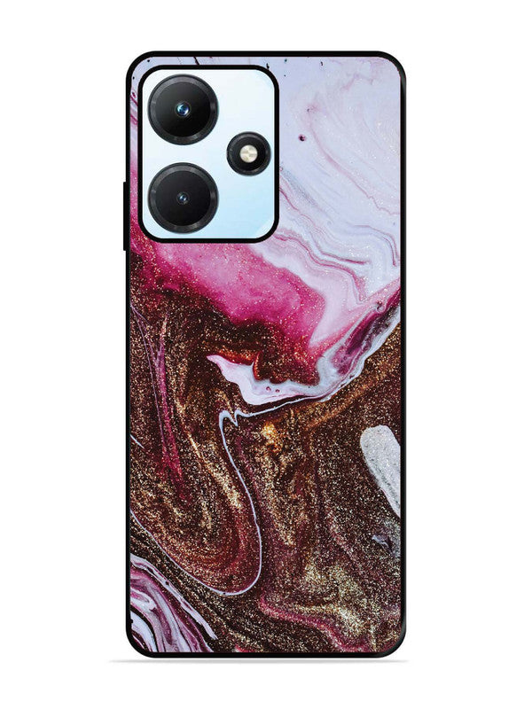 Infinix Hot 30i Elegant Rose & Gold Marble