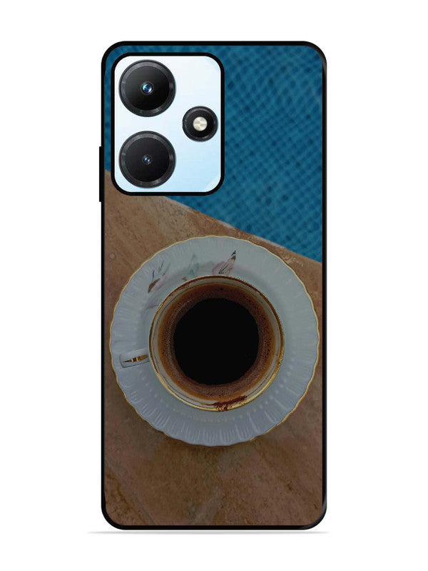 Infinix Hot 30i Black Tea Cup Saucer