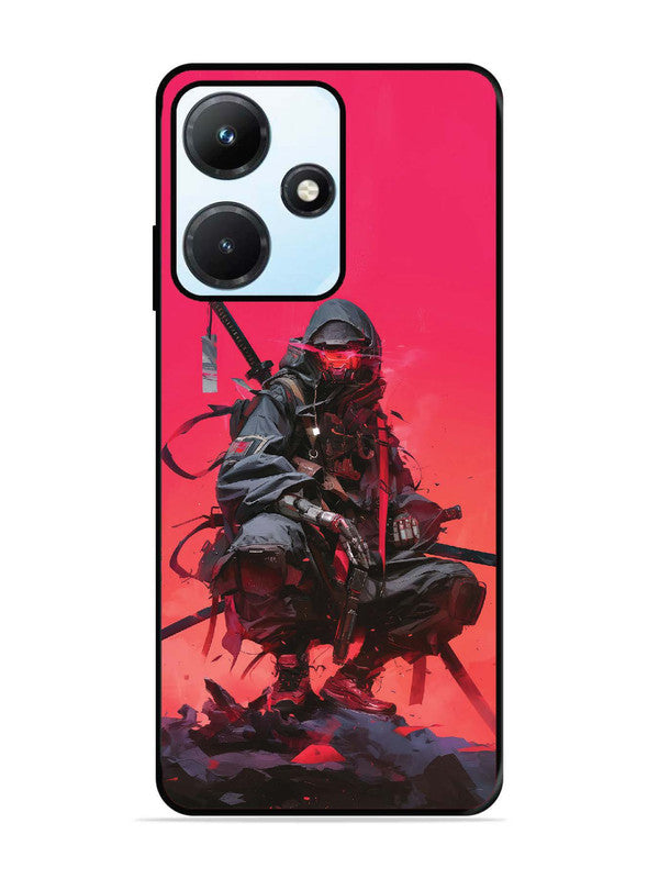 Infinix Hot 30i Cyberpunk Ninja Katana