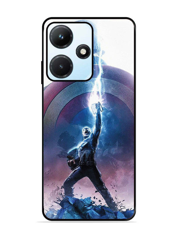 Infinix Hot 30i captain america thor hammer lightning