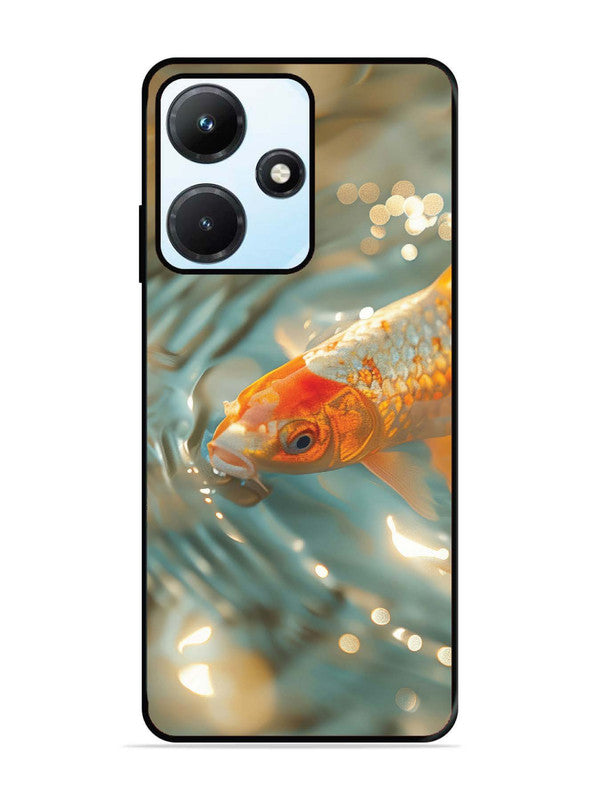 Infinix Hot 30i gold-fish-animal