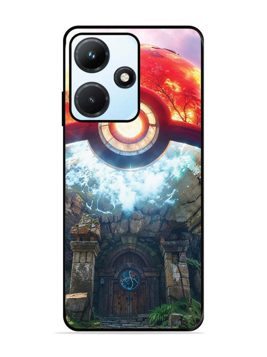 Infinix Hot 30i Cartoon-ball-house-anime
