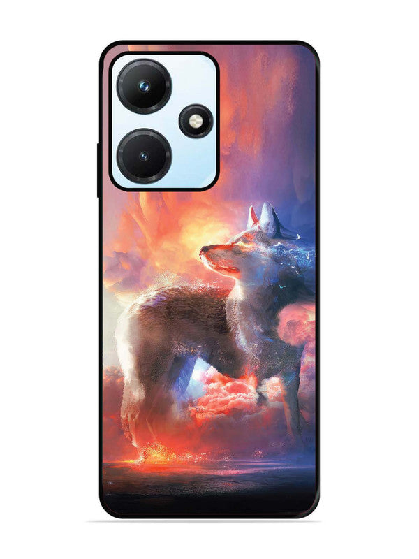 Infinix Hot 30i wolf-fantasy-animal