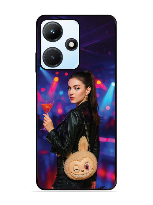Infinix Hot 30i Girl with Labubu Purs