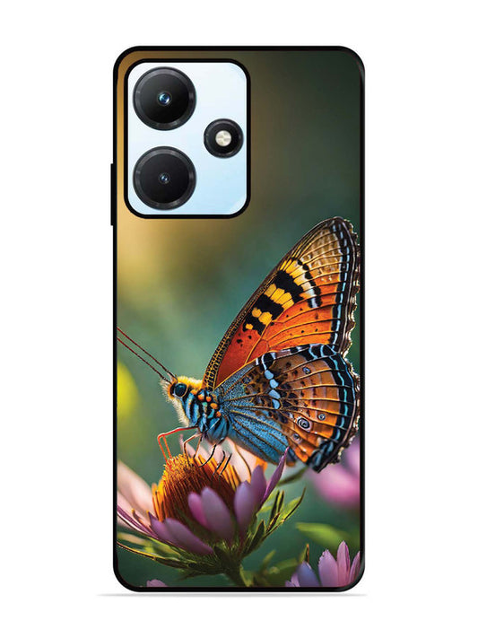 Infinix Hot 30i Golden Hour Monarch Butterfly
