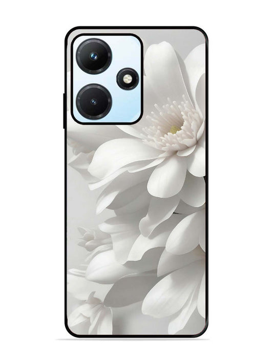 Infinix Hot 30i Soft Focus Purity white Flower
