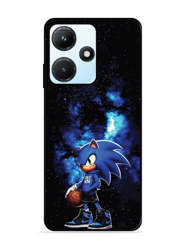 Infinix Hot 30i Sonic Hedgehog Drip Sneaker Art