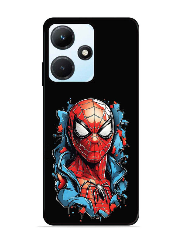 Infinix Hot 30i Spider man street art style