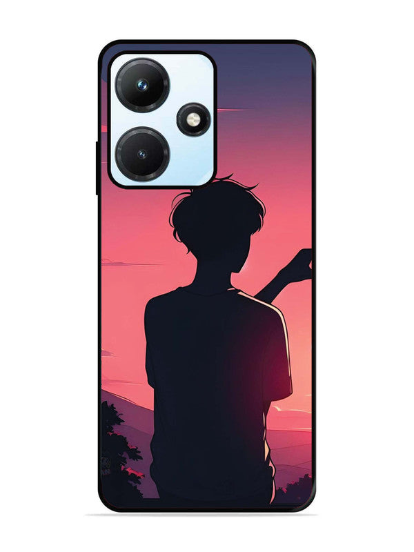 Infinix Hot 30i Love Heart with Hand Boy
