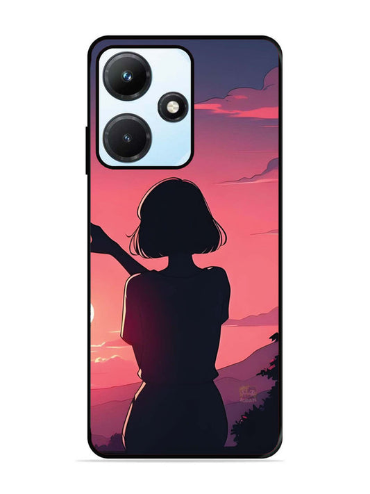 Infinix Hot 30i Love Heart with Hand Girl