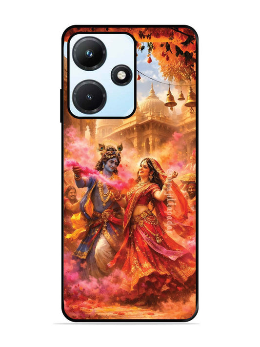 Infinix Hot 30i Radha Krishna Playing Holi