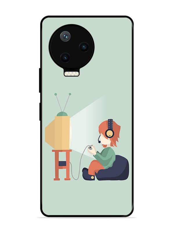 Infinix Note 12 Pro 4G Kid Playing Game