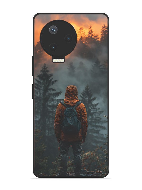 Infinix Note 12 Pro 4G Alone in Forest