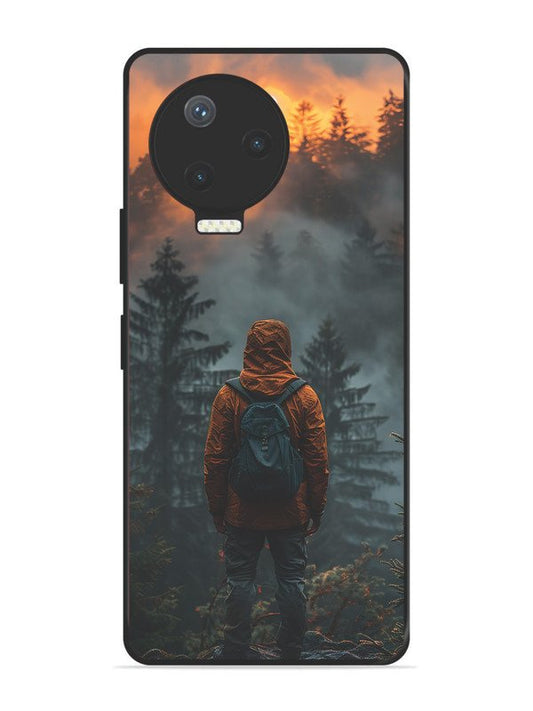 Infinix Note 12 Pro 4G Alone in Forest