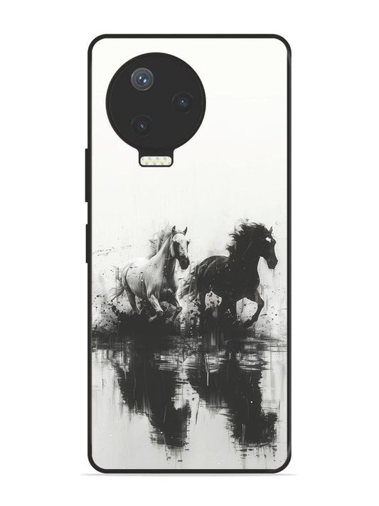 Infinix Note 12 Pro 4G Black & White Horse