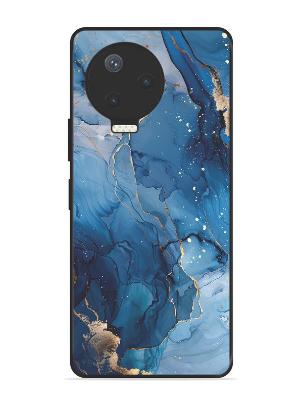 Infinix Note 12 Pro 4G Oceanic Pattern with Golden Sprinkles