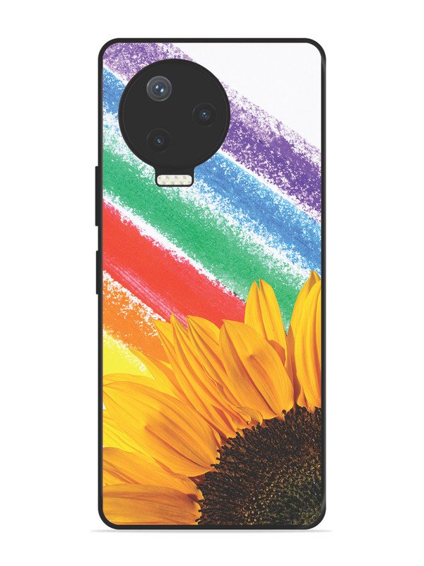 Infinix Note 12 Pro 4G Sunflower on Colourful Lines