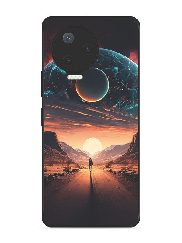 Infinix Note 12 Pro 4G Sunset with space scene