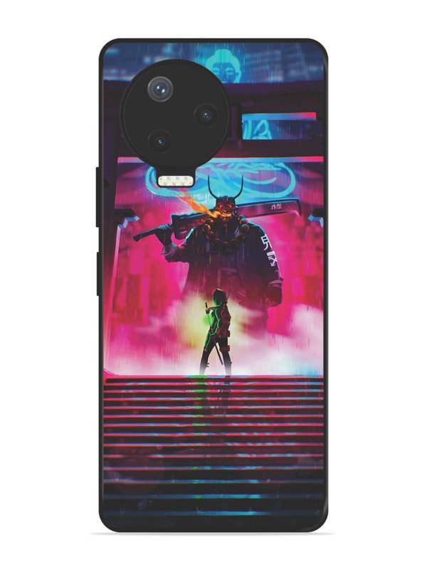 Infinix Note 12 Pro 4G Cyberpunk Yokai Monster