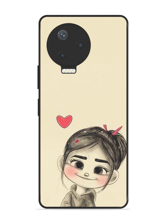 Infinix Note 12 Pro 4G Cute Girl Looking at You