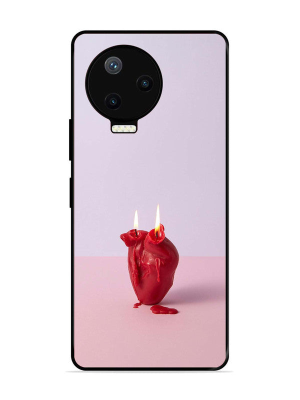 Infinix Note 12 Pro 4G A Lighted Heart Candle