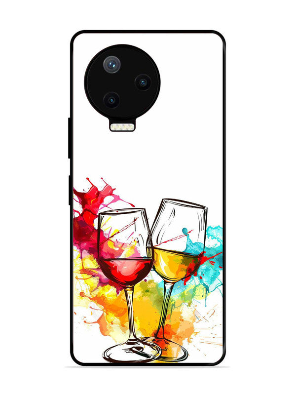 Infinix Note 12 Pro 4G Colorful wine glasses