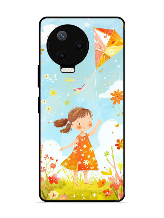 Infinix Note 12 Pro 4G Little Girl Kite Flying