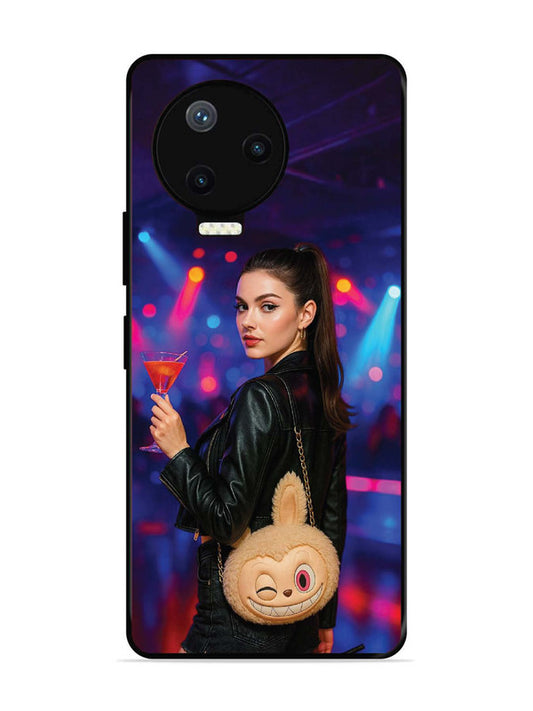 Infinix Note 12 Pro 4G Girl with Labubu Purs