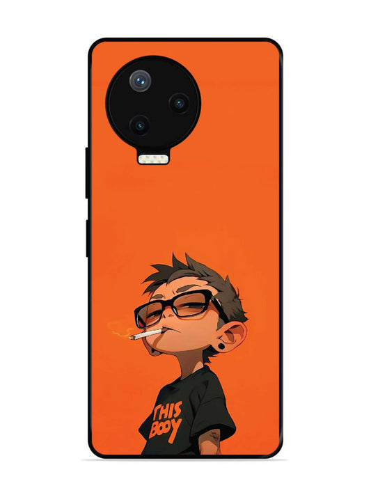 Infinix Note 12 Pro 4G Vibrant Orange Attitude Cartoon