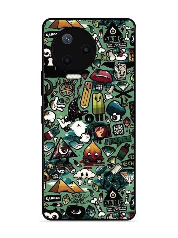 Infinix Note 12 Pro 4G Pop Art Doodle Graffiti Collage