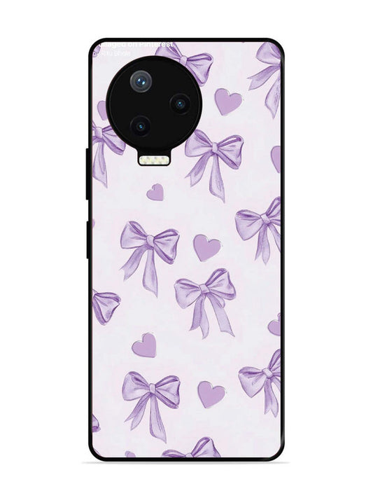 Infinix Note 12 Pro 4G Bow Tie, Purple Hair Band