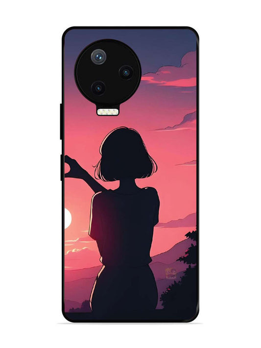 Infinix Note 12 Pro 4G Love Heart with Hand Girl