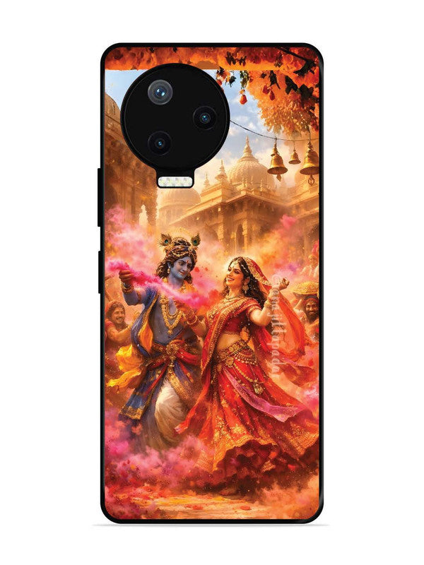 Infinix Note 12 Pro 4G Radha Krishna Playing Holi