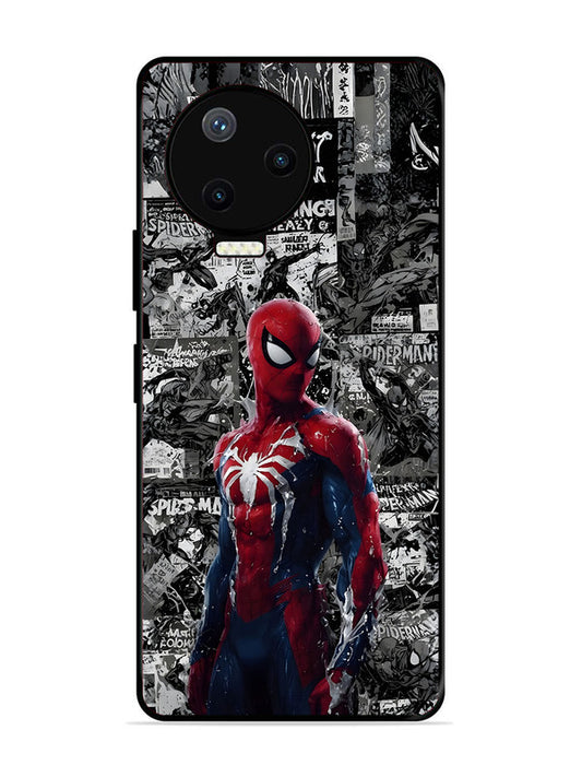 Infinix Note 12 Pro 4G Spiderman Highlighted on News Paper