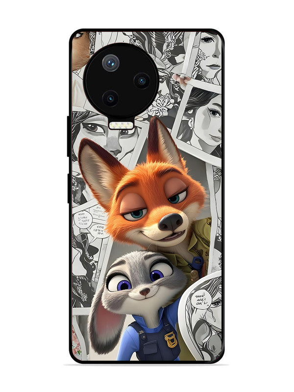Infinix Note 12 Pro 4G Cute Nick wilde and judy hopps