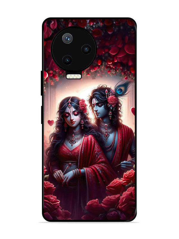 Infinix Note 12 Pro 4G | 2D Metal | Couples in Red theme like Radha Krishna | IN-N12P-458