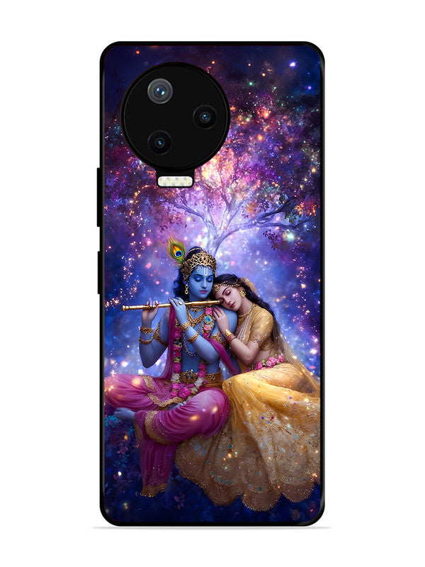 Infinix Note 12 Pro 4G | 2D Metal | Radha Krishna Enjoying Flute | IN-N12P-459