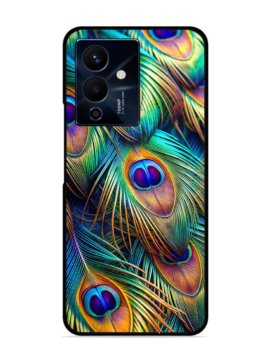Infinix Note 12 Pro 5G peacock feather
